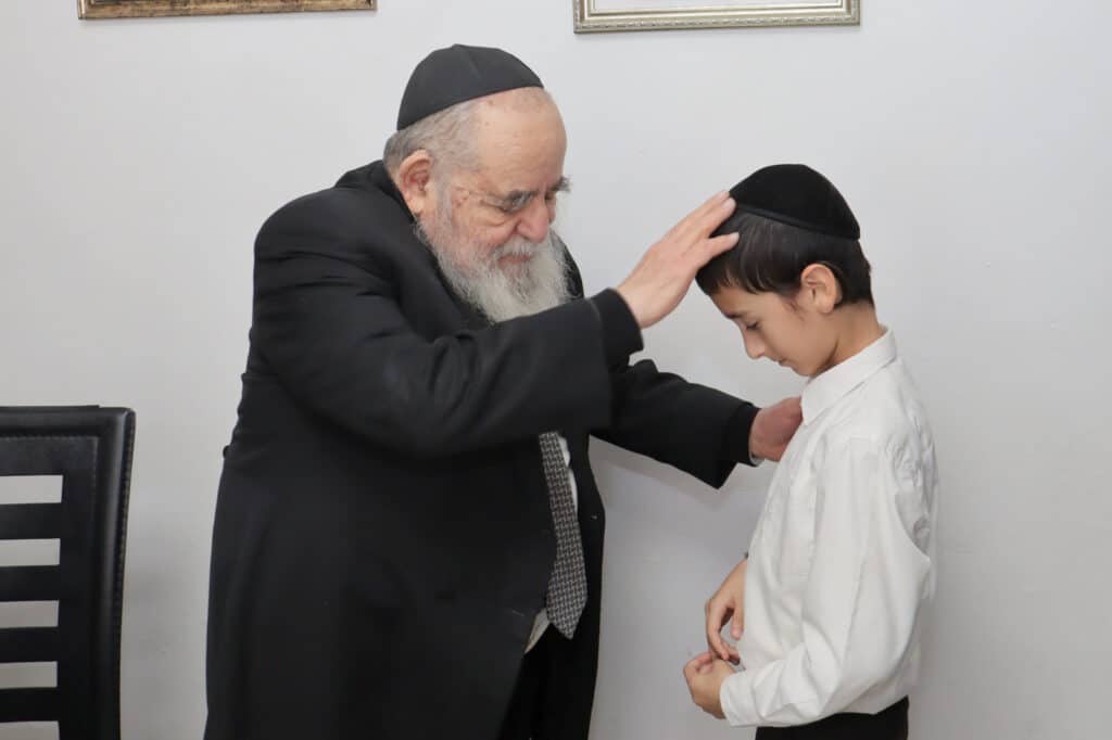 התלמידים מאחיסמך עלו להבחן אצל חבר המועצת הגר”א סלים