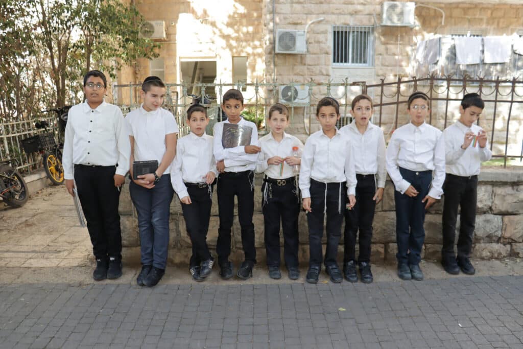 התלמידים מאחיסמך עלו להבחן אצל חבר המועצת הגר”א סלים