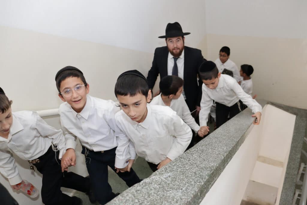 התלמידים מאחיסמך עלו להבחן אצל חבר המועצת הגר”א סלים