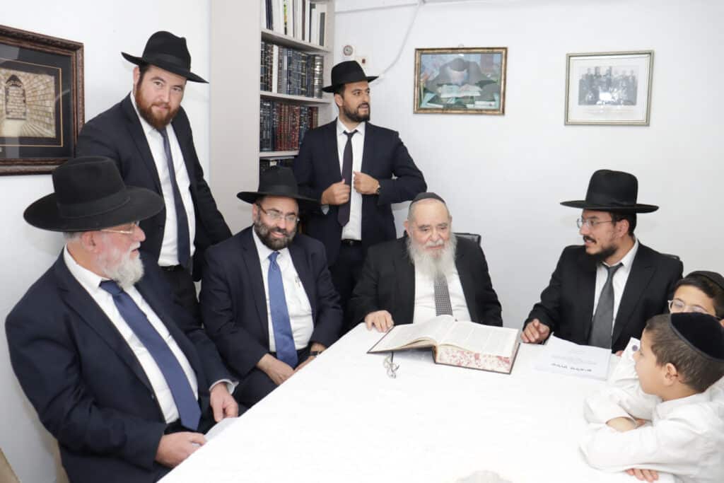 התלמידים מאחיסמך עלו להבחן אצל חבר המועצת הגר”א סלים