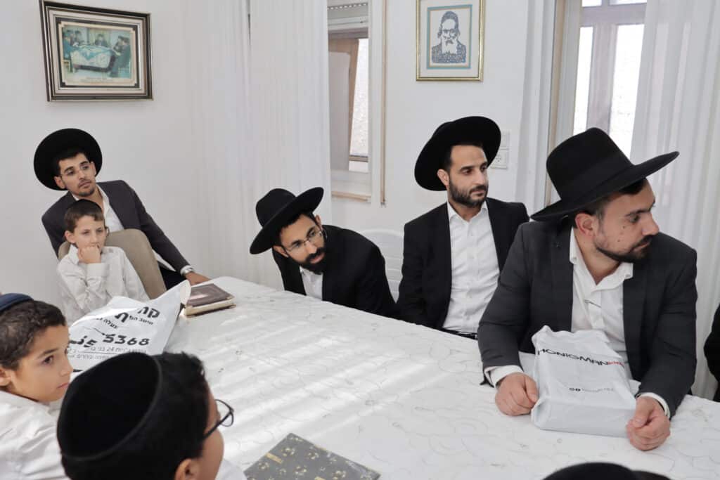 התלמידים מאחיסמך עלו להבחן אצל חבר המועצת הגר”א סלים