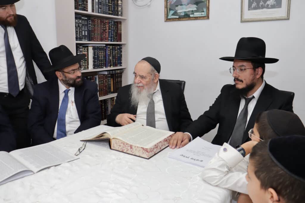 התלמידים מאחיסמך עלו להבחן אצל חבר המועצת הגר”א סלים