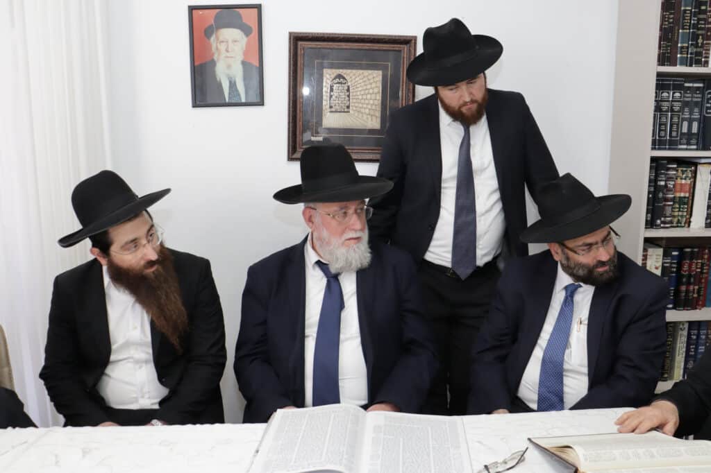 התלמידים מאחיסמך עלו להבחן אצל חבר המועצת הגר”א סלים