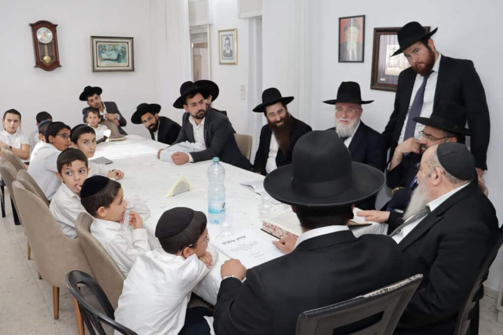 התלמידים מאחיסמך עלו להבחן אצל חבר המועצת הגר”א סלים