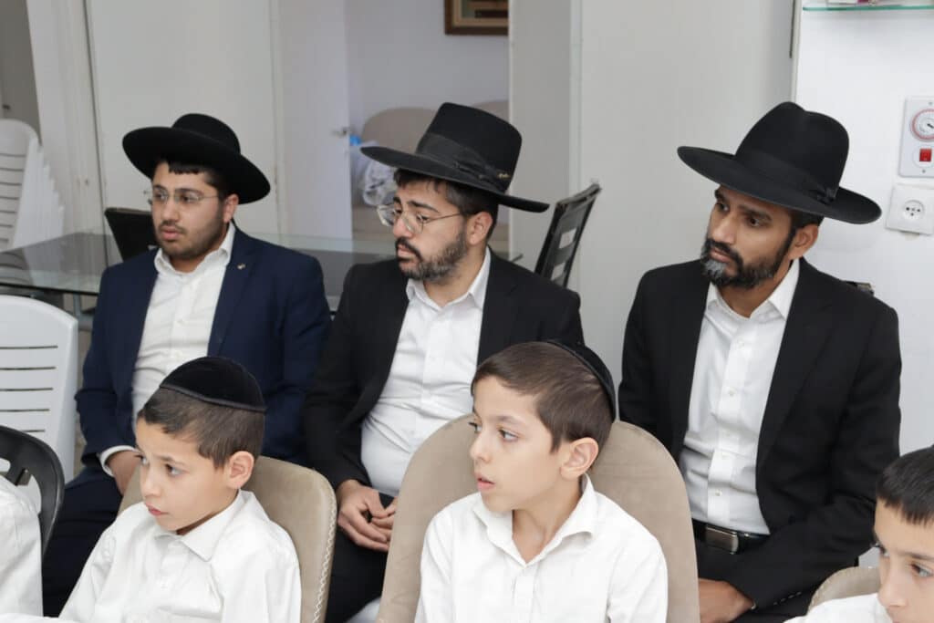 התלמידים מאחיסמך עלו להבחן אצל חבר המועצת הגר”א סלים