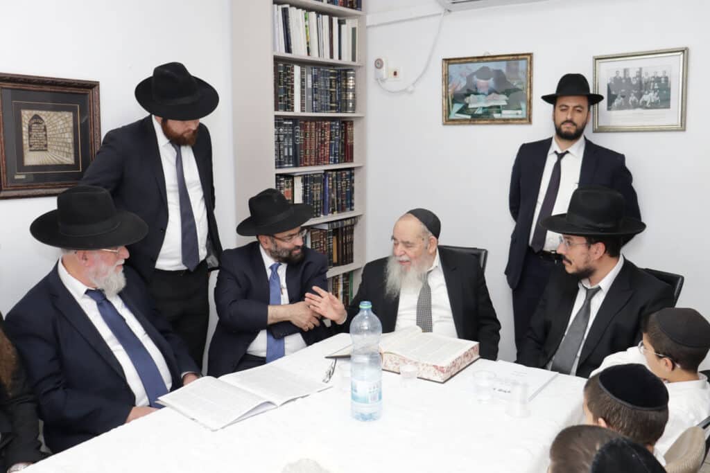 התלמידים מאחיסמך עלו להבחן אצל חבר המועצת הגר”א סלים