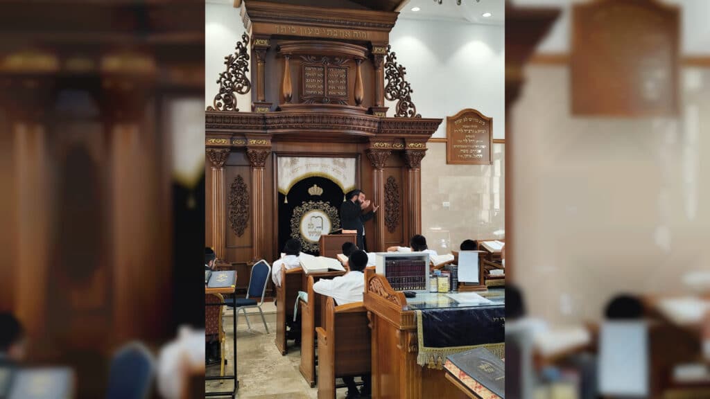 'ישיבת לב אליהו': ראש ישיבה החדש מסר שיעור כללי