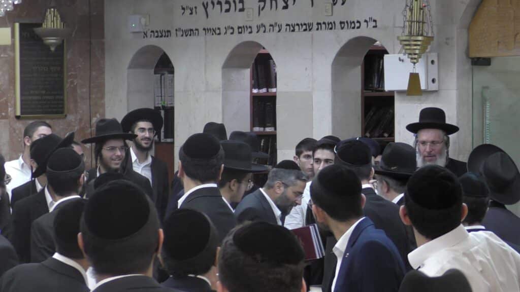 עצרת חיזוק בכסא רחמים לזכרם של הגר"ע יוסף והגר"מ לוי