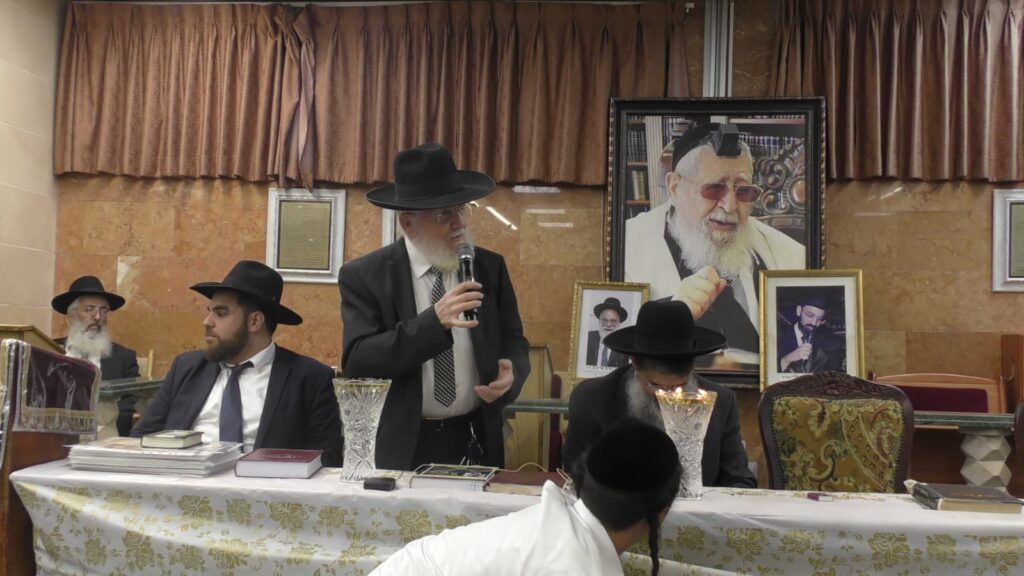 עצרת חיזוק בכסא רחמים לזכרם של הגר"ע יוסף והגר"מ לוי