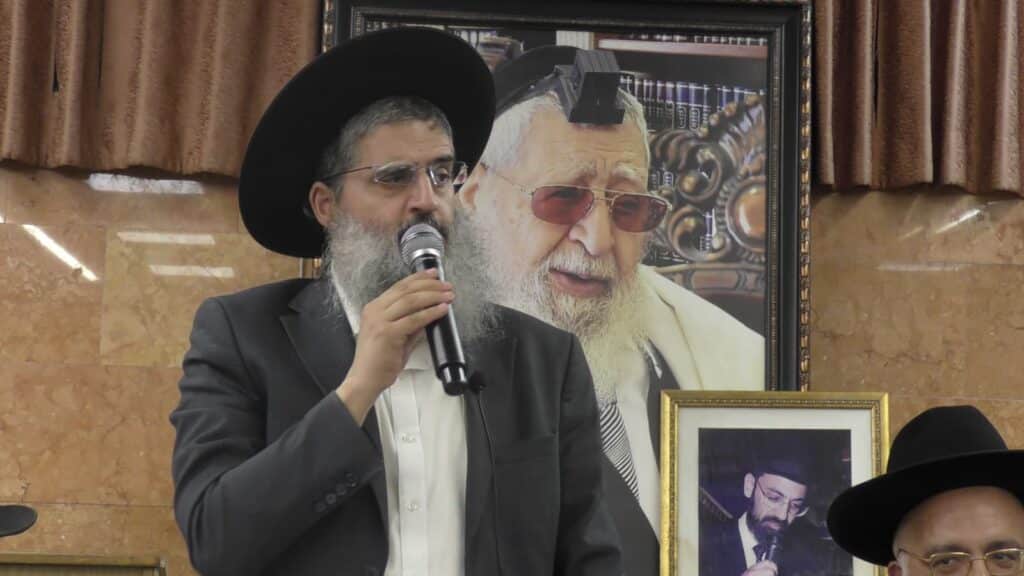 עצרת חיזוק בכסא רחמים לזכרם של הגר"ע יוסף והגר"מ לוי