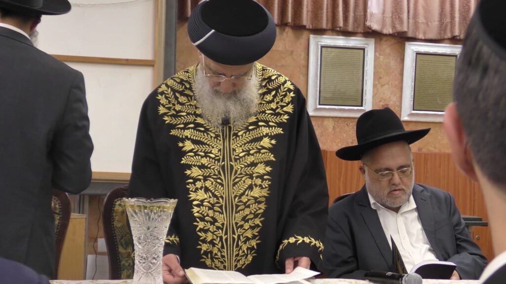 עצרת חיזוק בכסא רחמים לזכרם של הגר"ע יוסף והגר"מ לוי