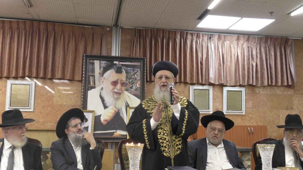 עצרת חיזוק בכסא רחמים לזכרם של הגר"ע יוסף והגר"מ לוי