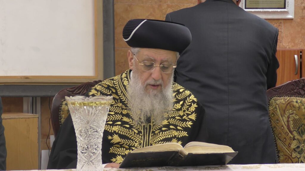 עצרת חיזוק בכסא רחמים לזכרם של הגר"ע יוסף והגר"מ לוי