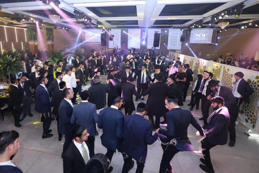 הרב שמעון דרור השיא את בנו - גדולי ישראל עלו לברך 