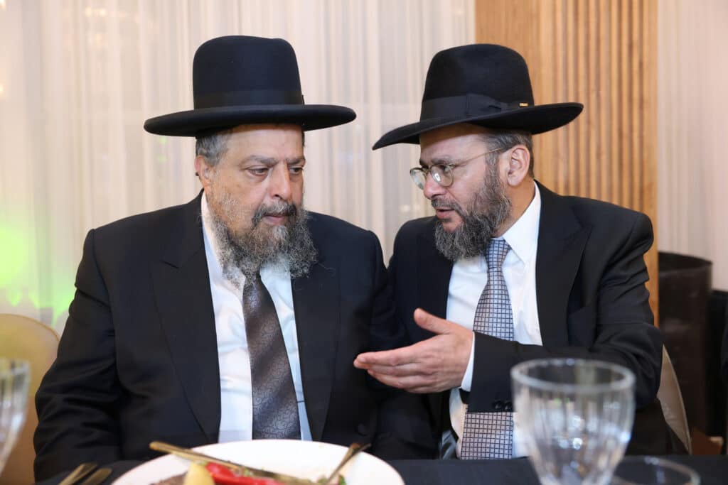 הרב שמעון דרור השיא את בנו - גדולי ישראל עלו לברך 