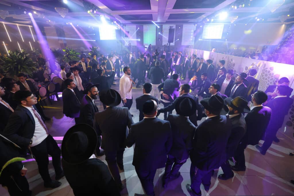 הרב שמעון דרור השיא את בנו - גדולי ישראל עלו לברך 