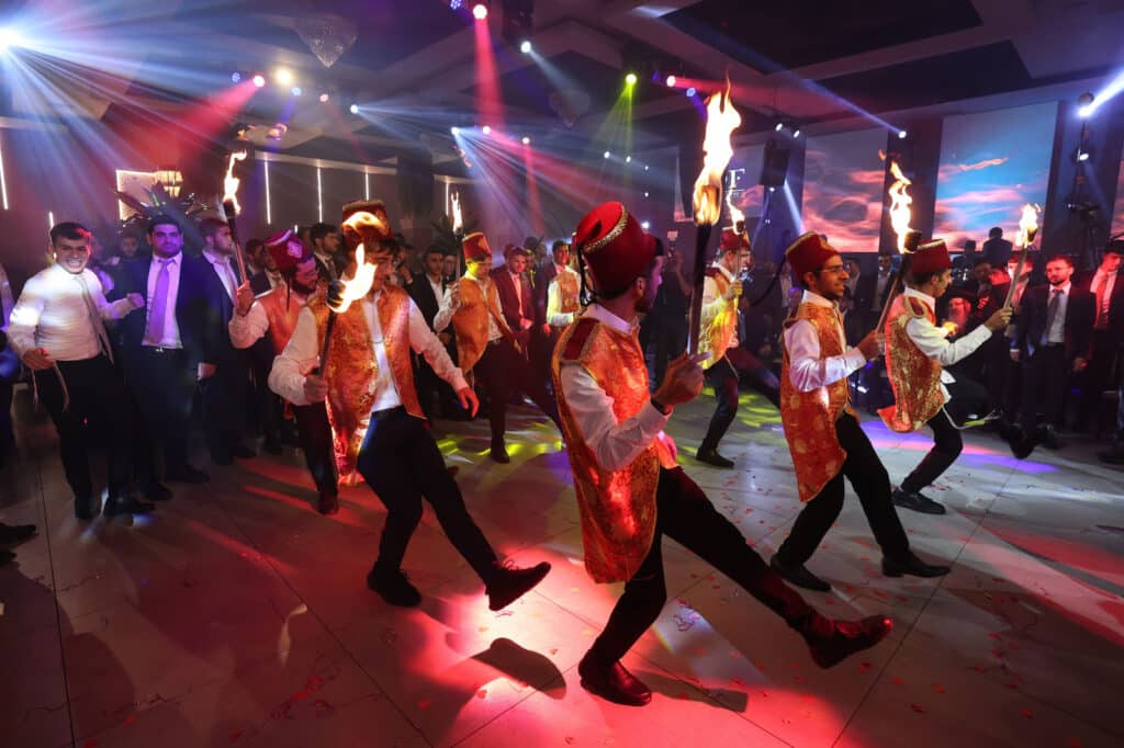 הרב שמעון דרור השיא את בנו - גדולי ישראל עלו לברך 