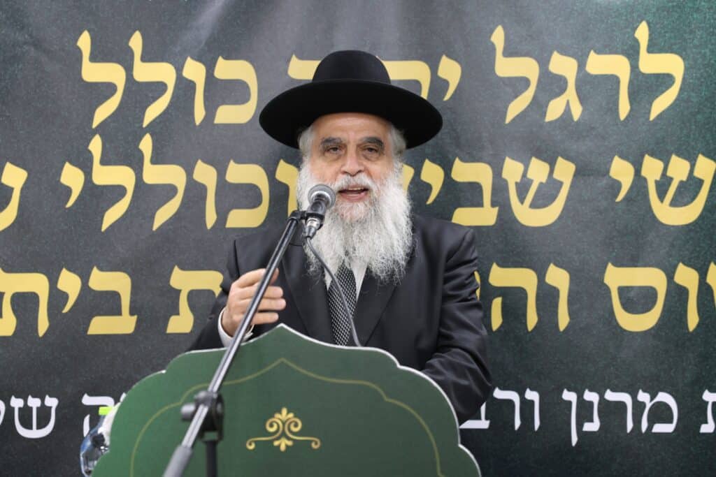 גלריה: האברכים בקרית הרצוג התכנסו למעמד כבוד התורה