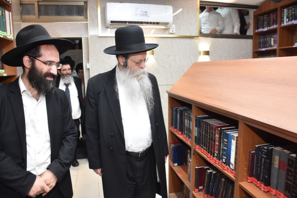 בישיבת 'קרית מלך' חנכו ספרייה לזכר ראש הישיבה