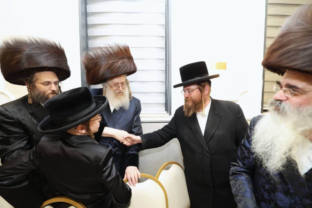 שמחת הבר מצווה לנכד אדמו"רי קאמרנא ולעלוב