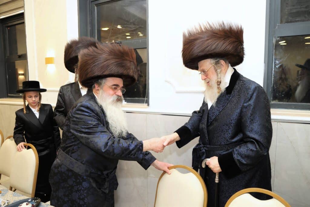 שמחת הבר מצווה לנכד אדמו"רי קאמרנא ולעלוב