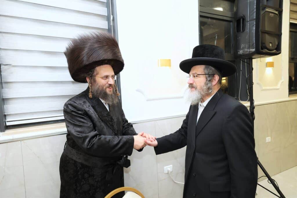 שמחת הבר מצווה לנכד אדמו"רי קאמרנא ולעלוב