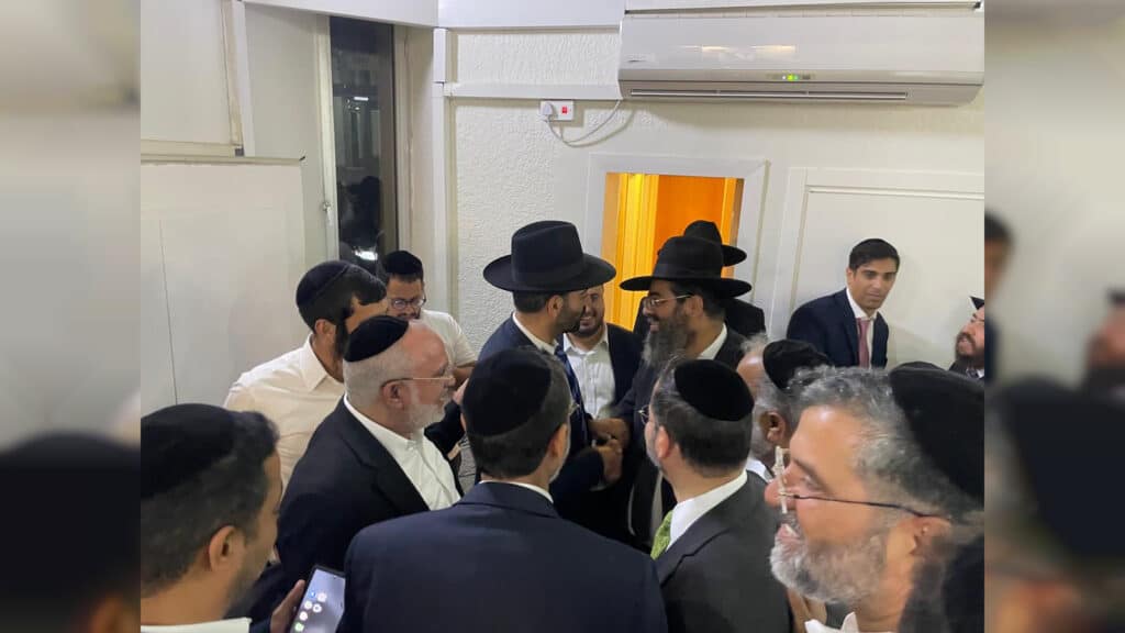 איצקוביץ': השיעור בביתו של הח"כ והחגיגות בראש העין