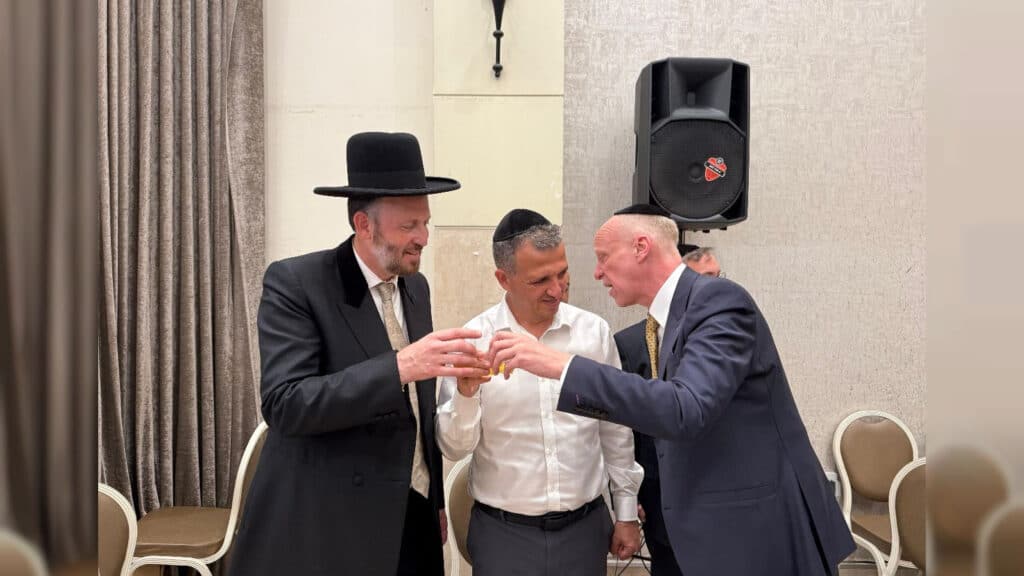 איצקוביץ': השיעור בביתו של הח"כ והחגיגות בראש העין