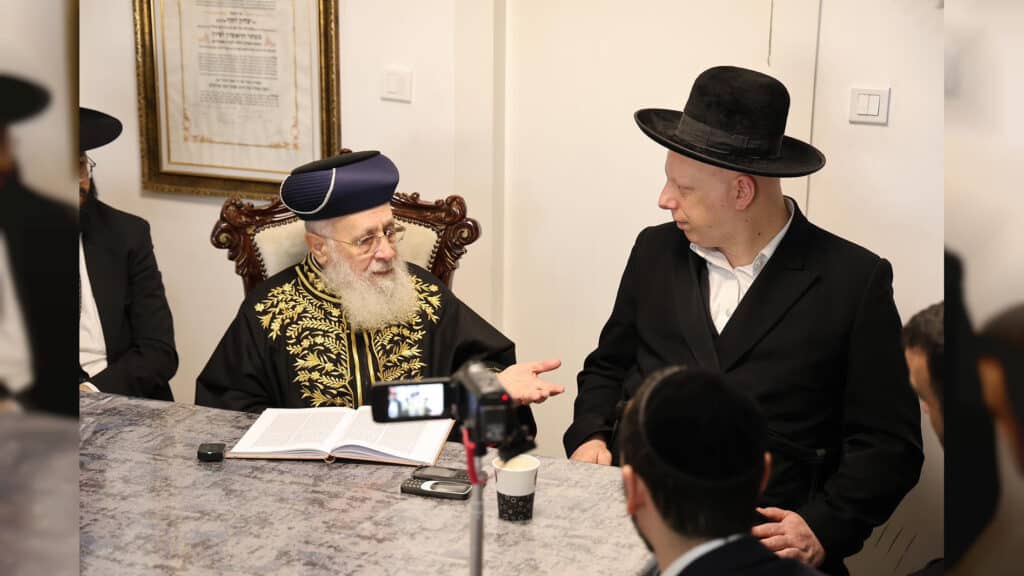 המשב"ק: המפגש של הראשון לציון עם בכירי העדה הדרוזית