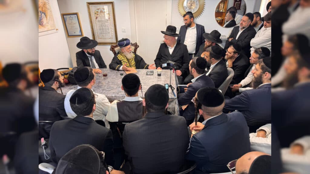 המשב"ק: המפגש של הראשון לציון עם בכירי העדה הדרוזית