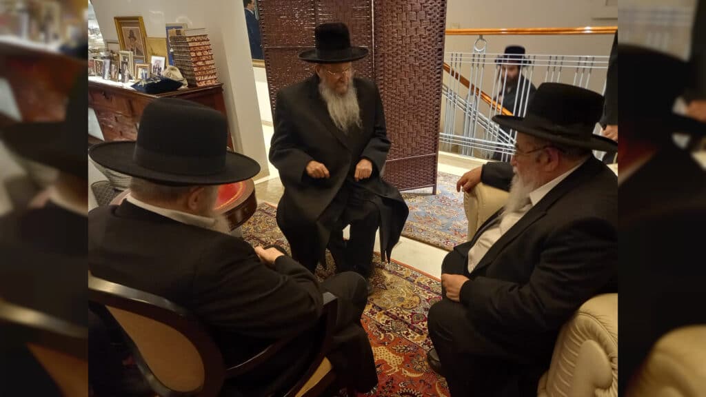 המשב"ק: המפגש של הראשון לציון עם בכירי העדה הדרוזית