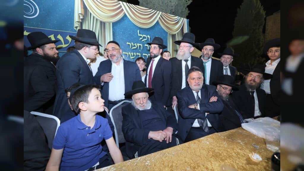 מעמד פדיון פטר חמור בקהילת חניכי הישיבות