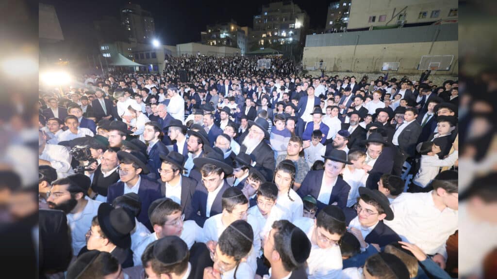 מעמד פדיון פטר חמור בקהילת חניכי הישיבות