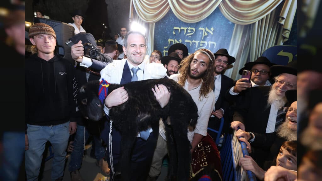 מעמד פדיון פטר חמור בקהילת חניכי הישיבות