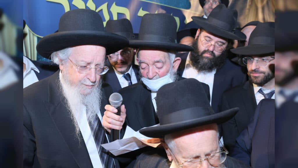 מעמד פדיון פטר חמור בקהילת חניכי הישיבות