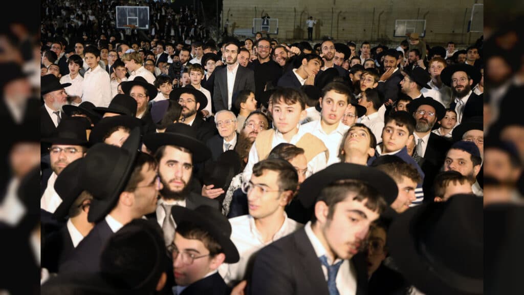 מעמד פדיון פטר חמור בקהילת חניכי הישיבות