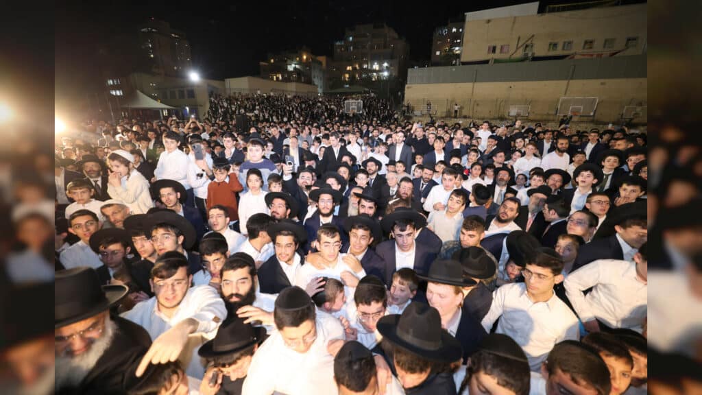 מעמד פדיון פטר חמור בקהילת חניכי הישיבות