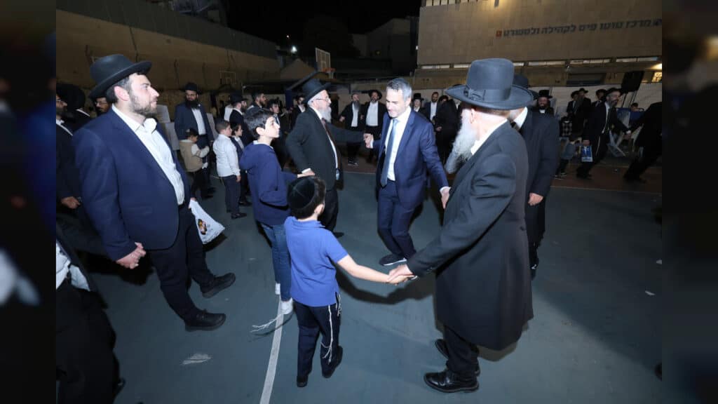 מעמד פדיון פטר חמור בקהילת חניכי הישיבות