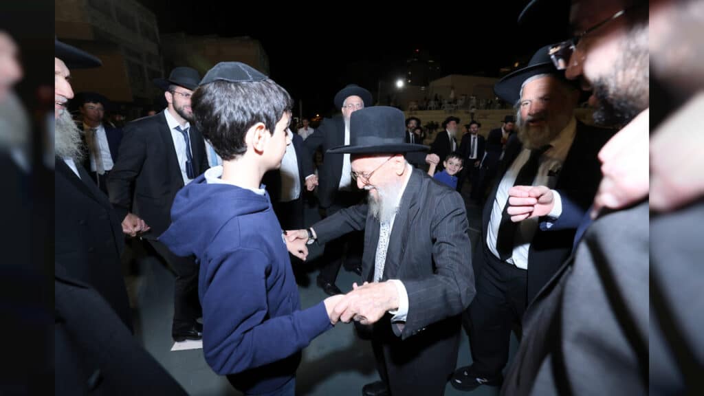 מעמד פדיון פטר חמור בקהילת חניכי הישיבות