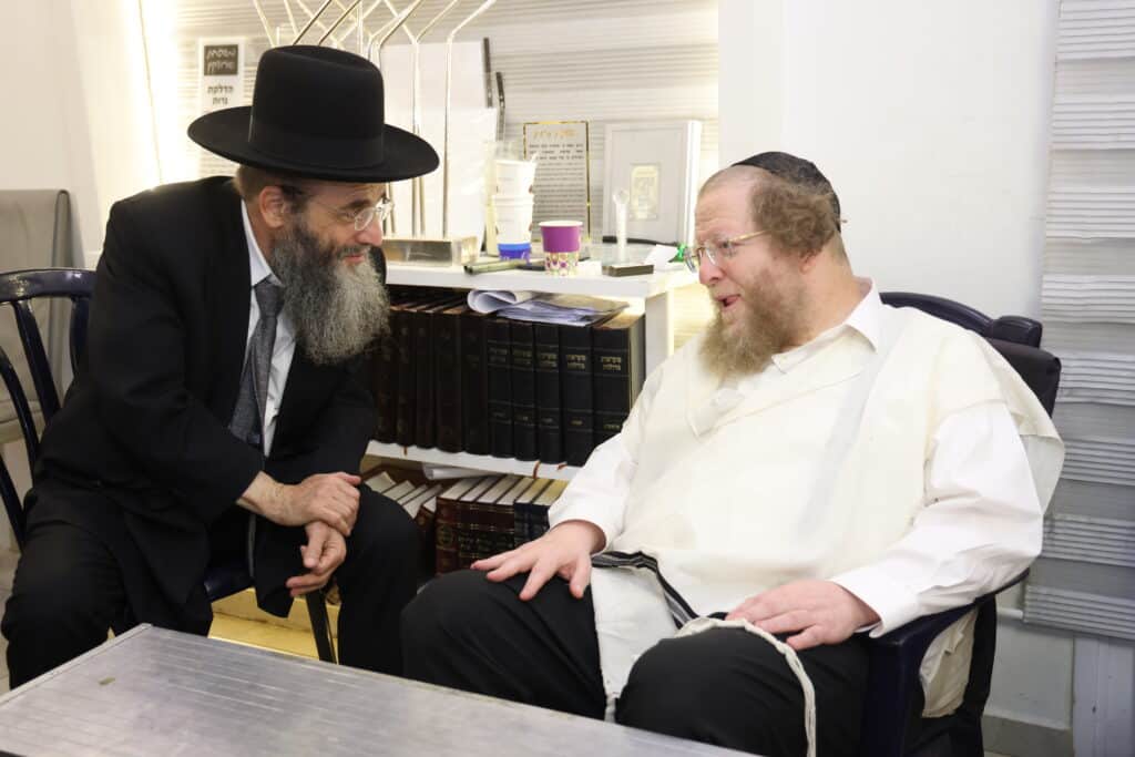 הגרש"ב סורוצקין ישב שבעה על אימו כולם עלו לנחם