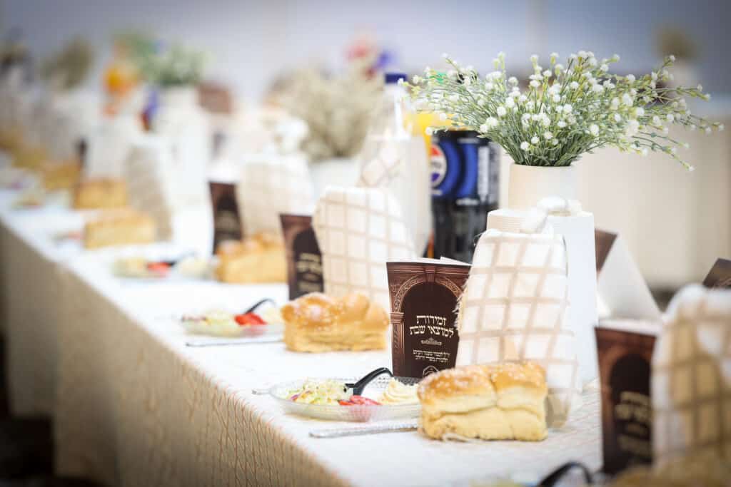 מעמד סיום הלכות בשר וחלב ב'כולל גבוה להוראה' טשארנאביל