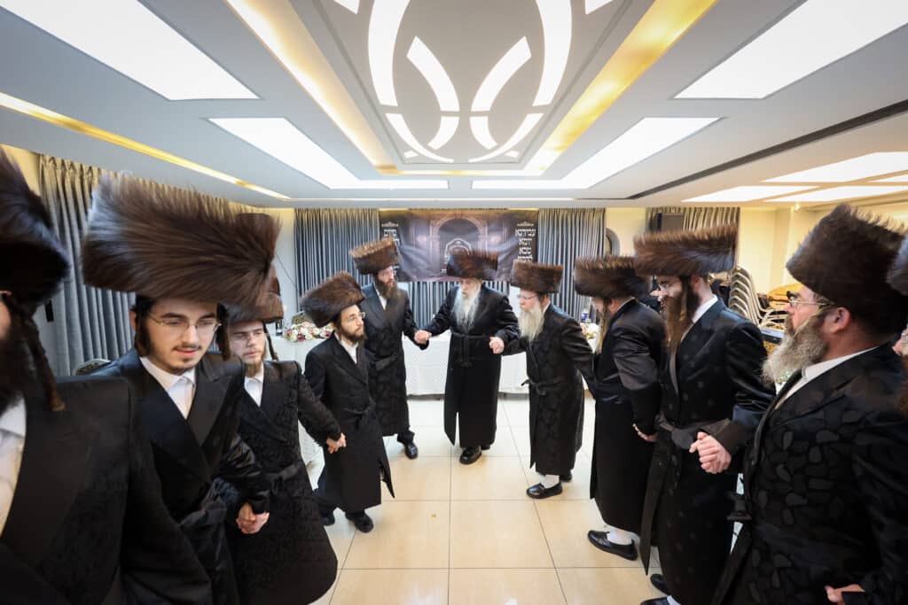 מעמד סיום הלכות בשר וחלב ב'כולל גבוה להוראה' טשארנאביל