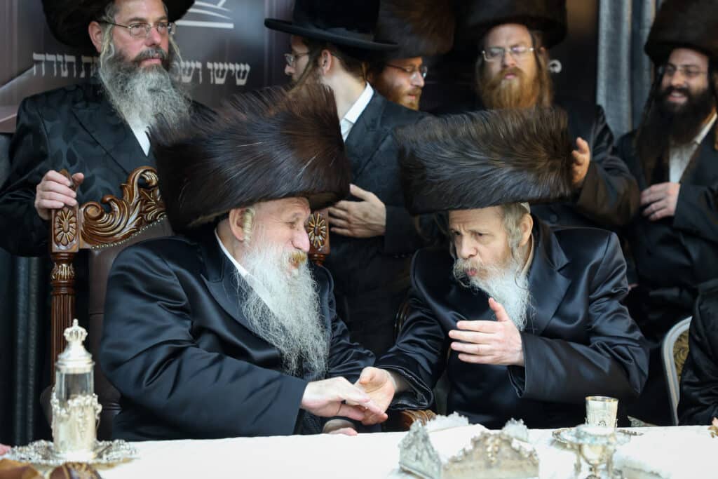 מעמד סיום הלכות בשר וחלב ב'כולל גבוה להוראה' טשארנאביל