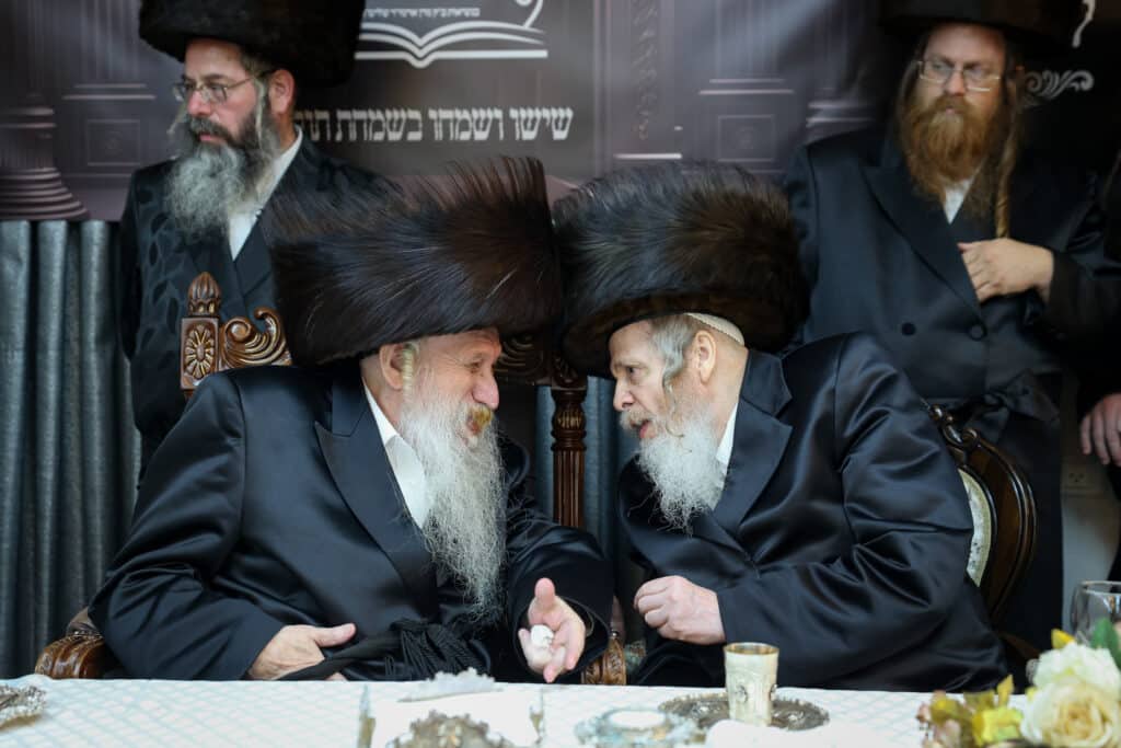 מעמד סיום הלכות בשר וחלב ב'כולל גבוה להוראה' טשארנאביל