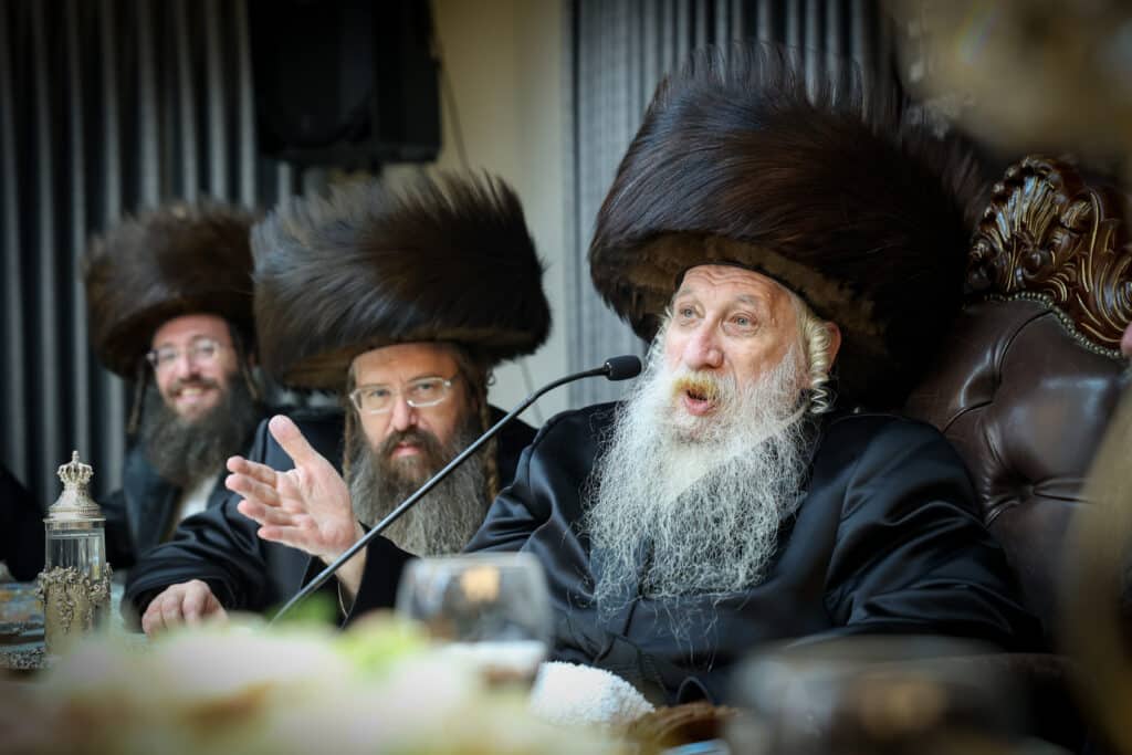 מעמד סיום הלכות בשר וחלב ב'כולל גבוה להוראה' טשארנאביל