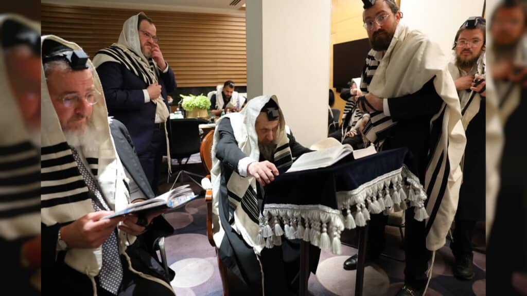 הגר"ד לנדו המריא לשוויץ למסע קרן עולם התורה