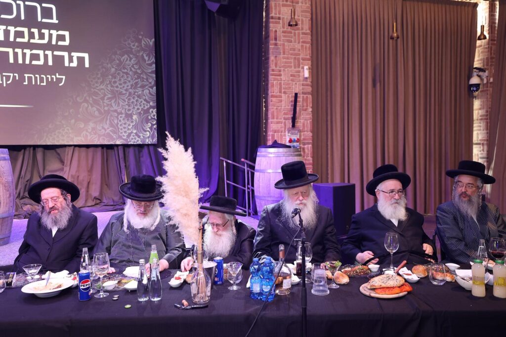 במעמד מרשים ביקב ברקן הופרשו מעל מאה אלף ליטר יין לתרומות ומעשרות 