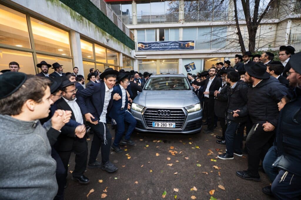 הביקור המרגש של הגרמ"ה הירש בצרפת