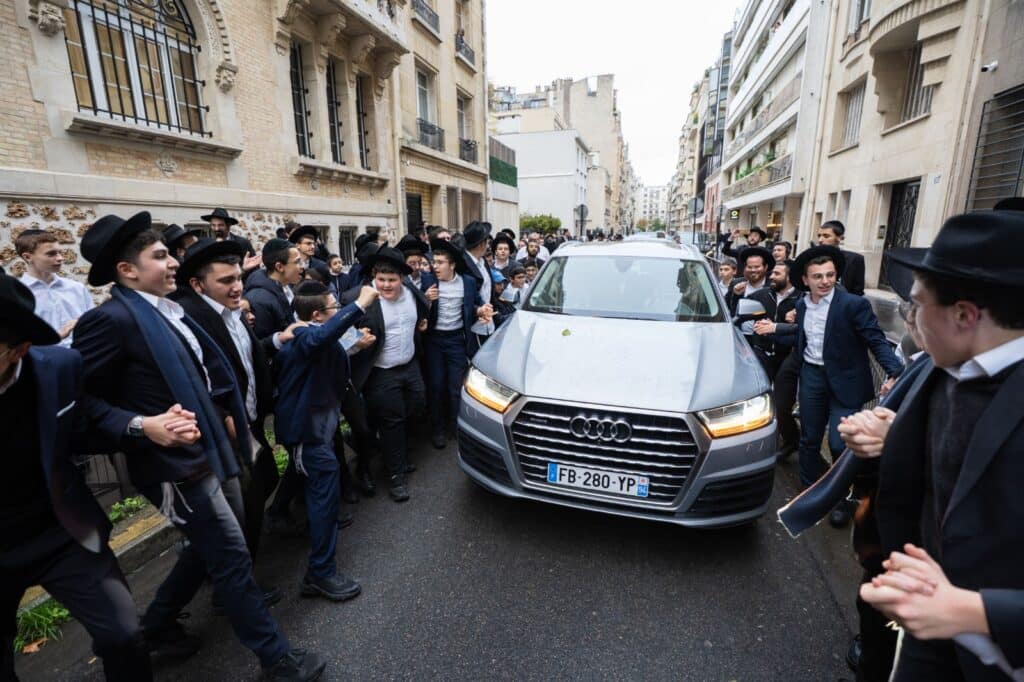 הביקור המרגש של הגרמ"ה הירש בצרפת