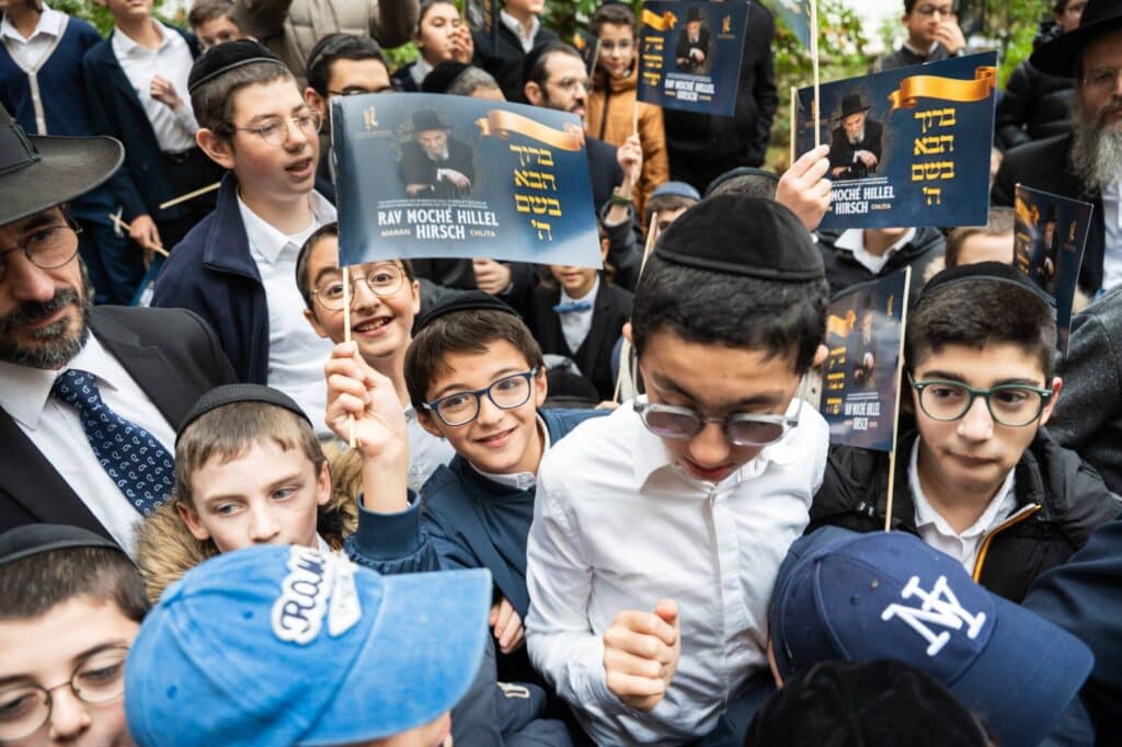 הביקור המרגש של הגרמ"ה הירש בצרפת